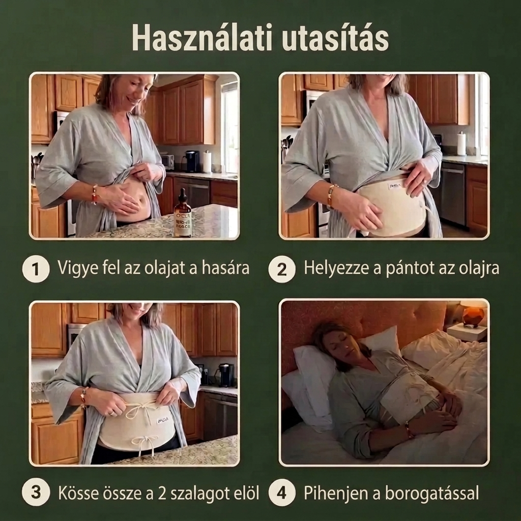 Ricinusolajos méregtelenítő csomag